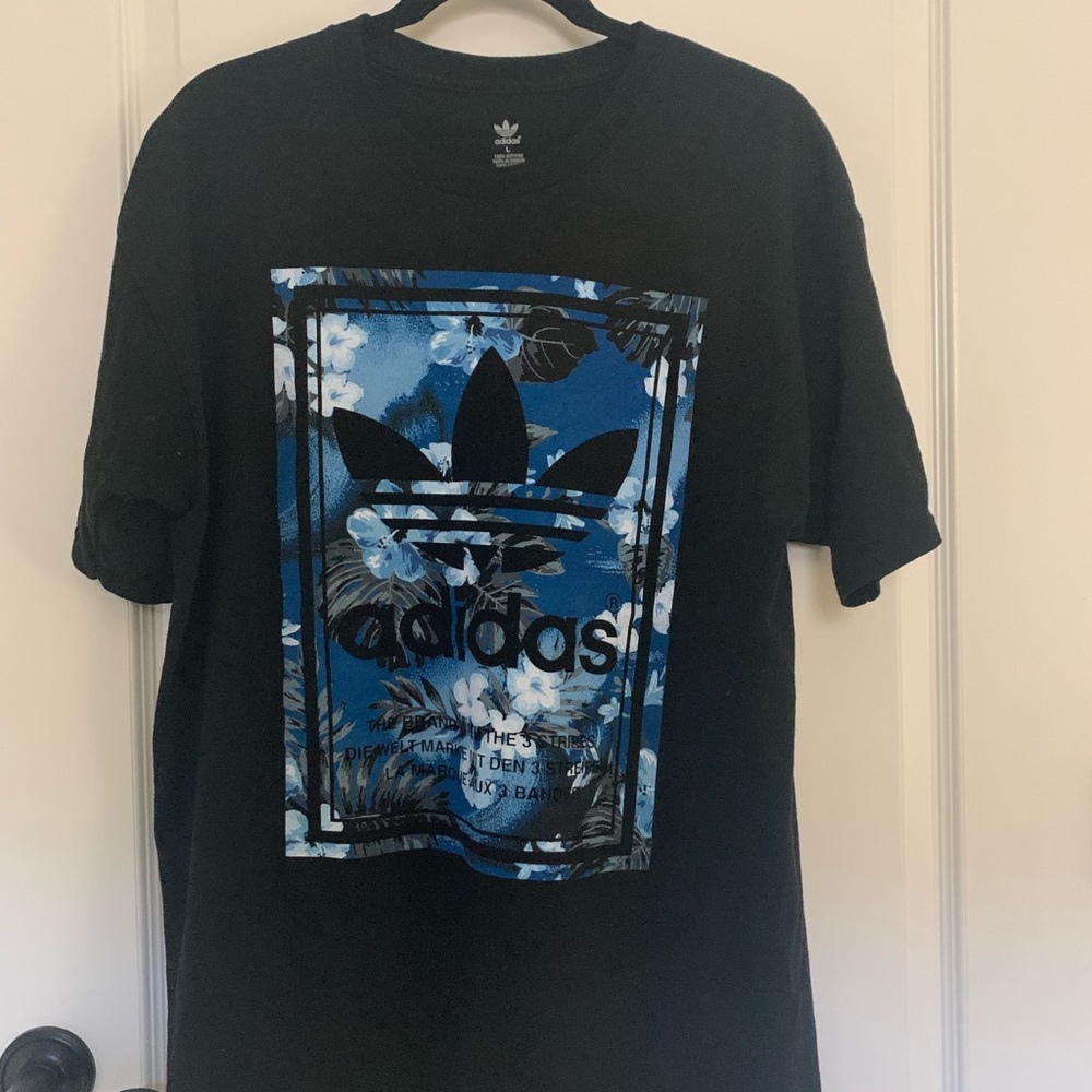 Floral Adidas Shirt